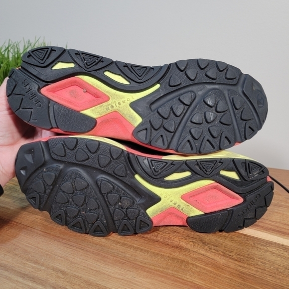 ADIDAS LXCON 94 Core Black/Grey Six/ Solar Red Sneakers Athletic shoes Size 10 - Picture 12 of 17